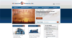Desktop Screenshot of aacentrifugerentals.com